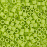 Delica 11/0 RD #0733 Chartreuse Opaque 5.2g Vial